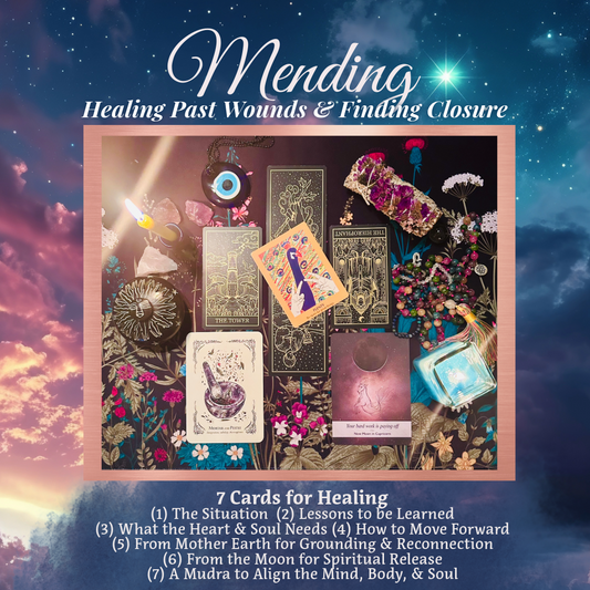 In Depth Tarot Reading | 7 Cards Mending Old Wounds | Digital File & Voice Memo | Delivery Guarantee