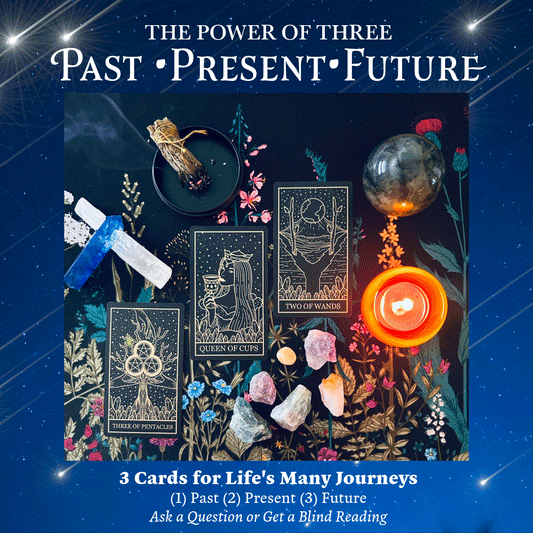 The Power of Three | Past • Present • Future | Detailed & Accurate Tarot Reading | Same Day Delivery Guarantee