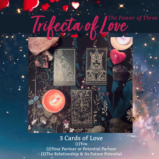 The Power of Three | Trifecta of Love | Detailed & Accurate Tarot Reading | Same Day Delivery Guarantee