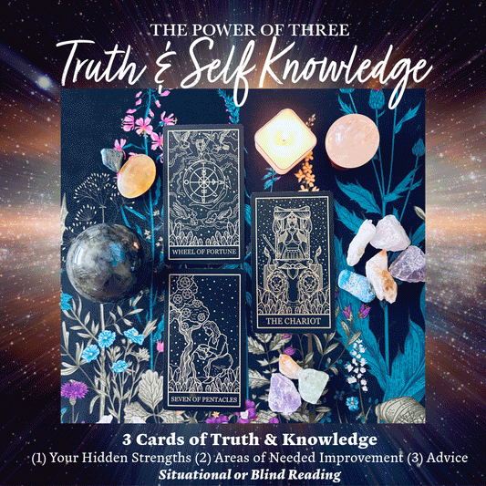 The Power of Three | Truth & Self Knowledge | Detailed & Accurate Tarot Reading | Same Day Delivery Guarantee
